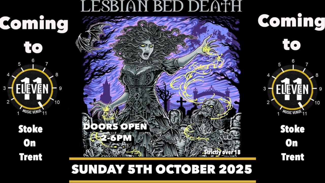 Lesbian Bed Death plus support live at Eleven Stoke