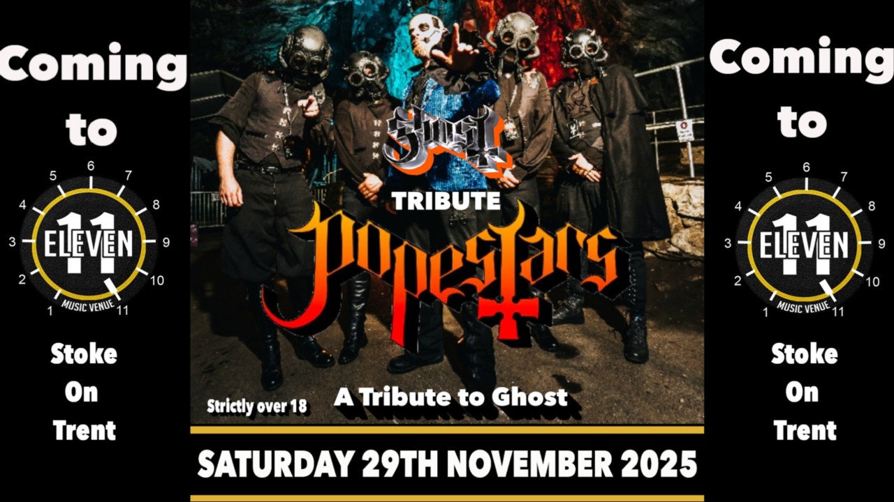 Ghost tribute Popestars live at Eleven Stoke
