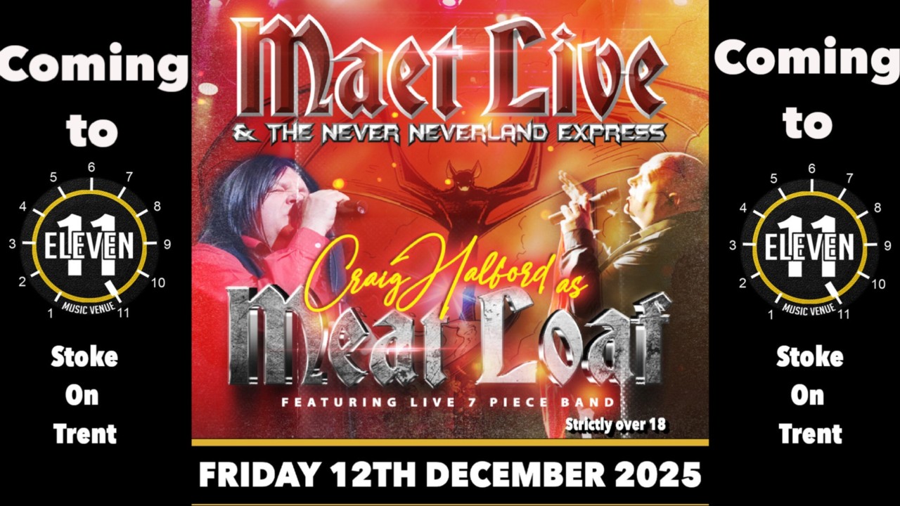Maet Live & the Neverland express live at Eleven Stoke