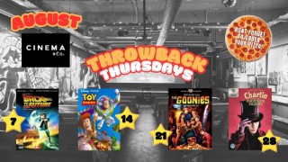Throwback Thursdays + Pizza!