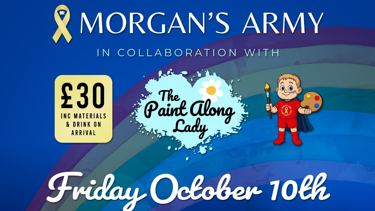 Paint Along Lady Morgan's Army Fundraiser