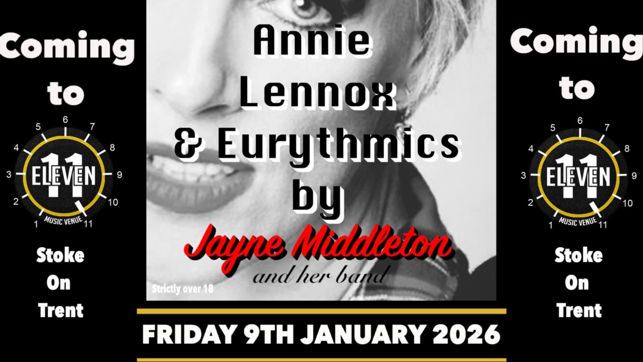 Annie Lennox & the Eurythmics by Jayne Middleton & her band live Eleven Stoke
