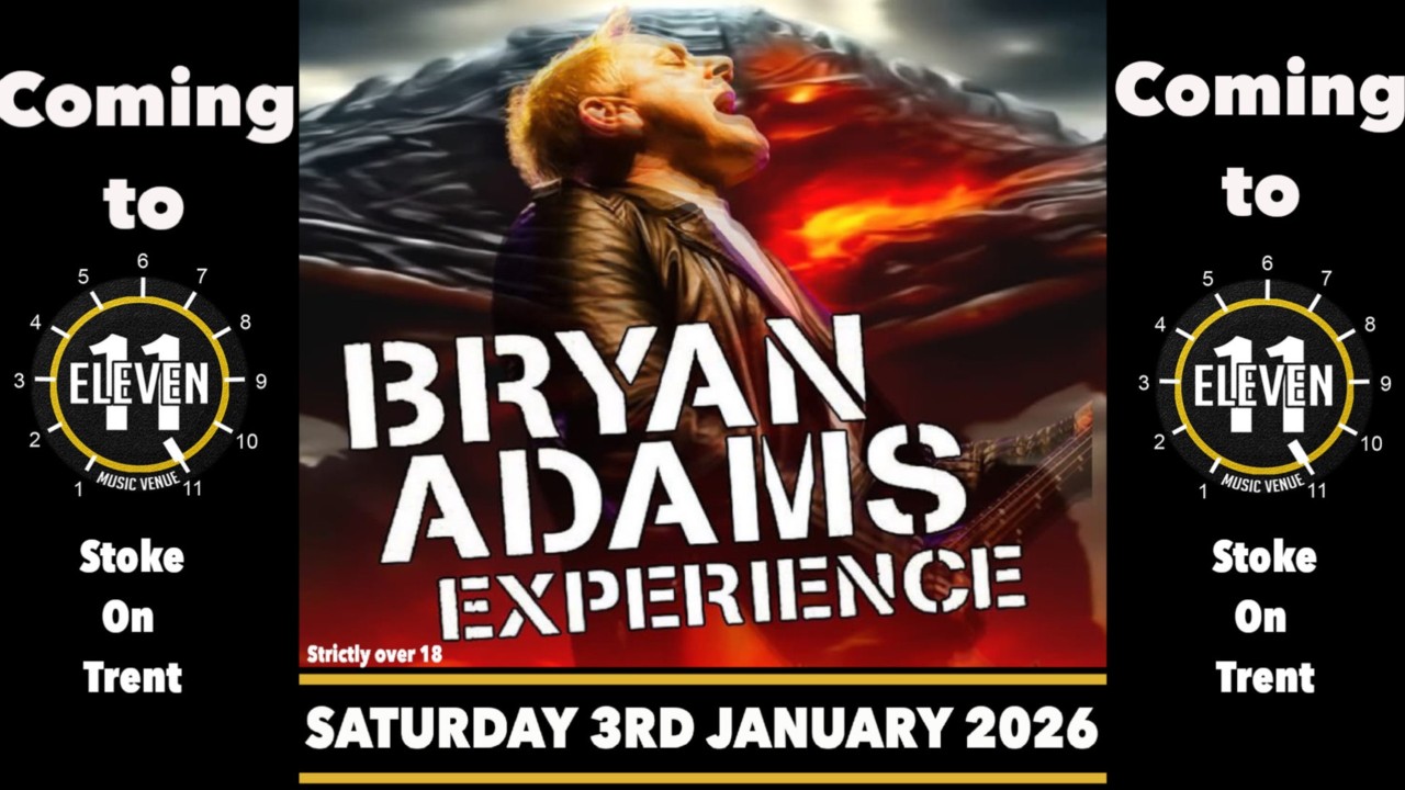 The Bryan Adams Experience live at Eleven Stoke
