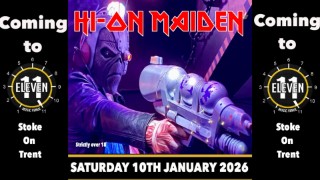 Hi On Maiden live at Eleven Stoke