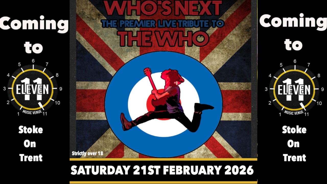 Whos Next live at Eleven Stoke
