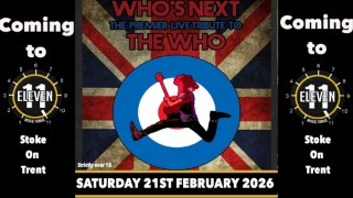 Whos Next live at Eleven Stoke
