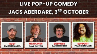 Problematic Pub Comedy Pop-Up Night – 3rd October - Jacs Aberdare