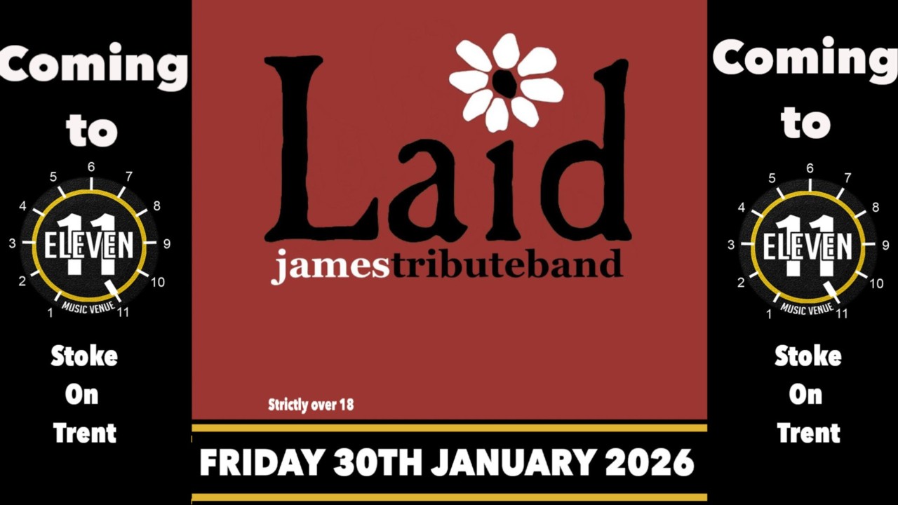 James tribute Laid live at Eleven Stoke