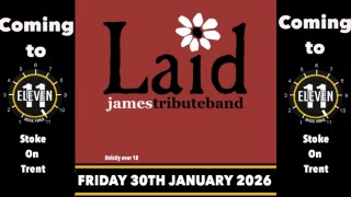James tribute Laid live at Eleven Stoke
