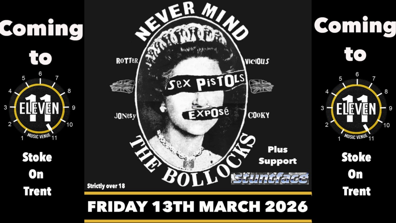 Sex Pistols Expose plus Stuntface live at Eleven Stoke