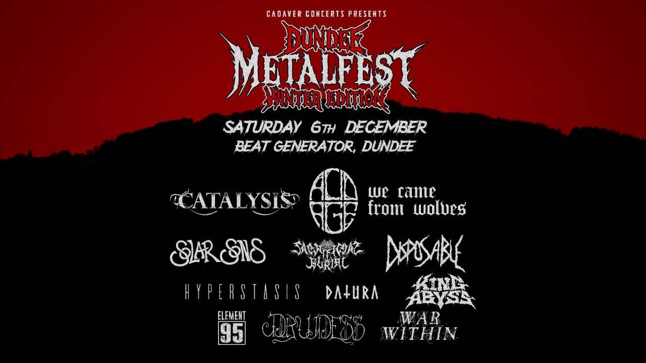 Dundee Metal Fest 2025 - Winter Edition