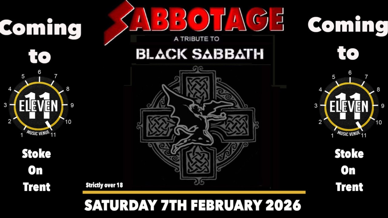 Sabbotage Black Sabbath tribute live at Eleven