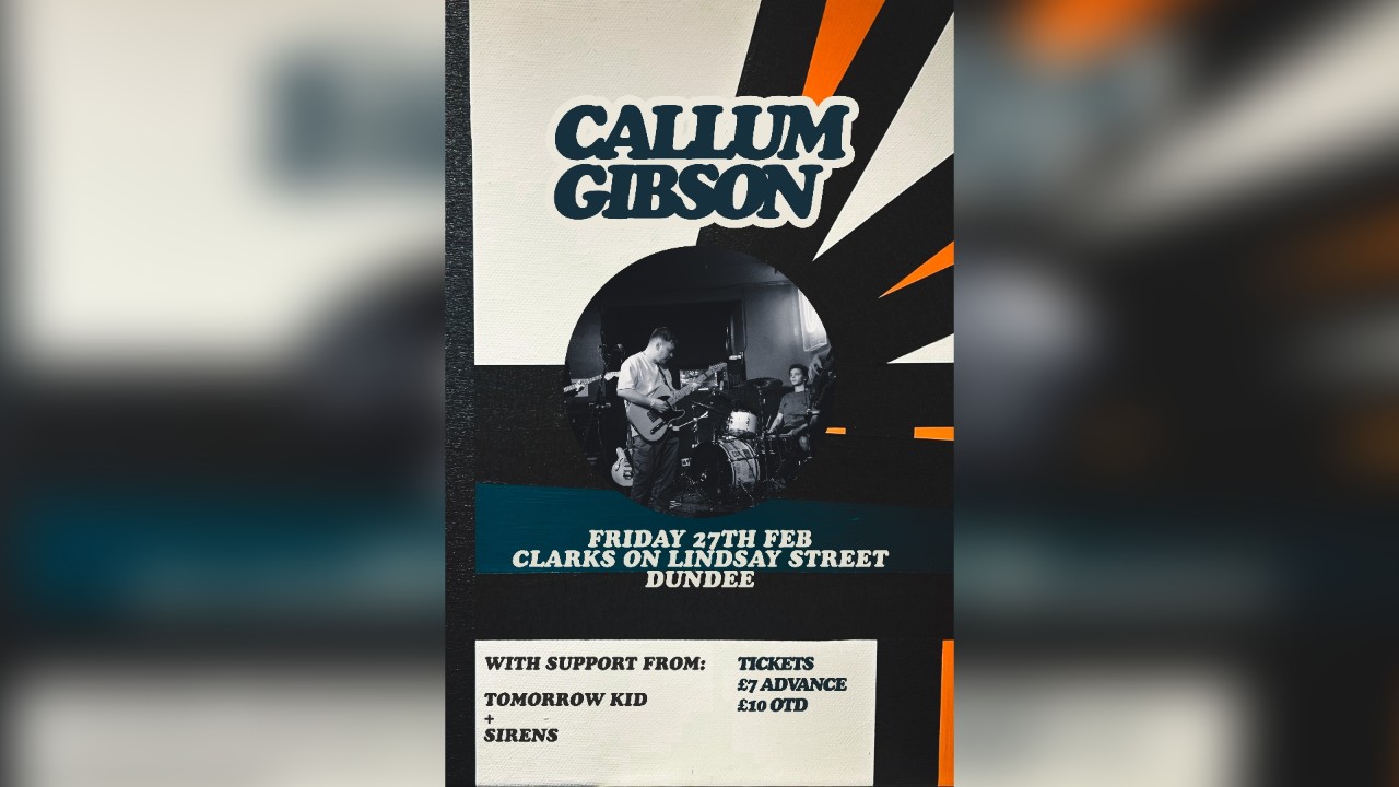 Callum Gibson & Band + Support 