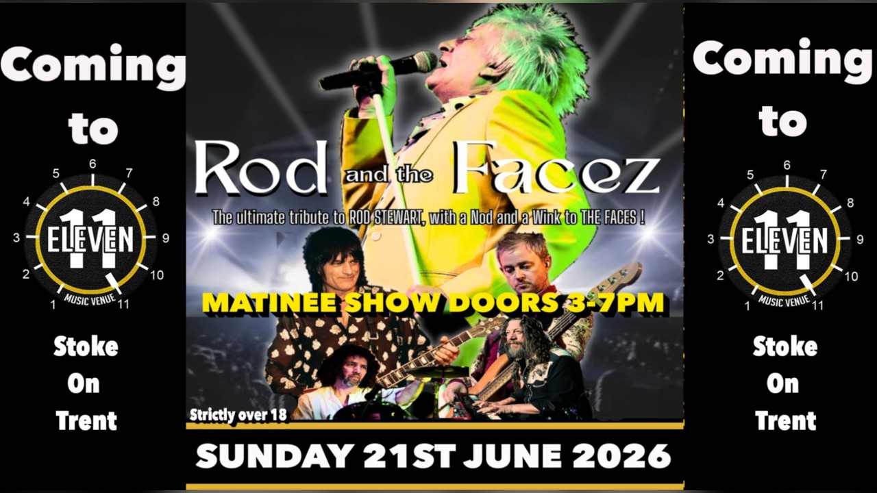 Rod and the Facez live at Eleven Stoke on Trent