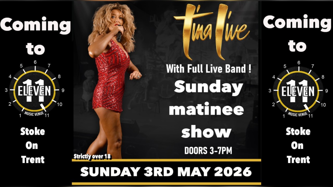 Tina Live !! at Eleven Stoke on trent
