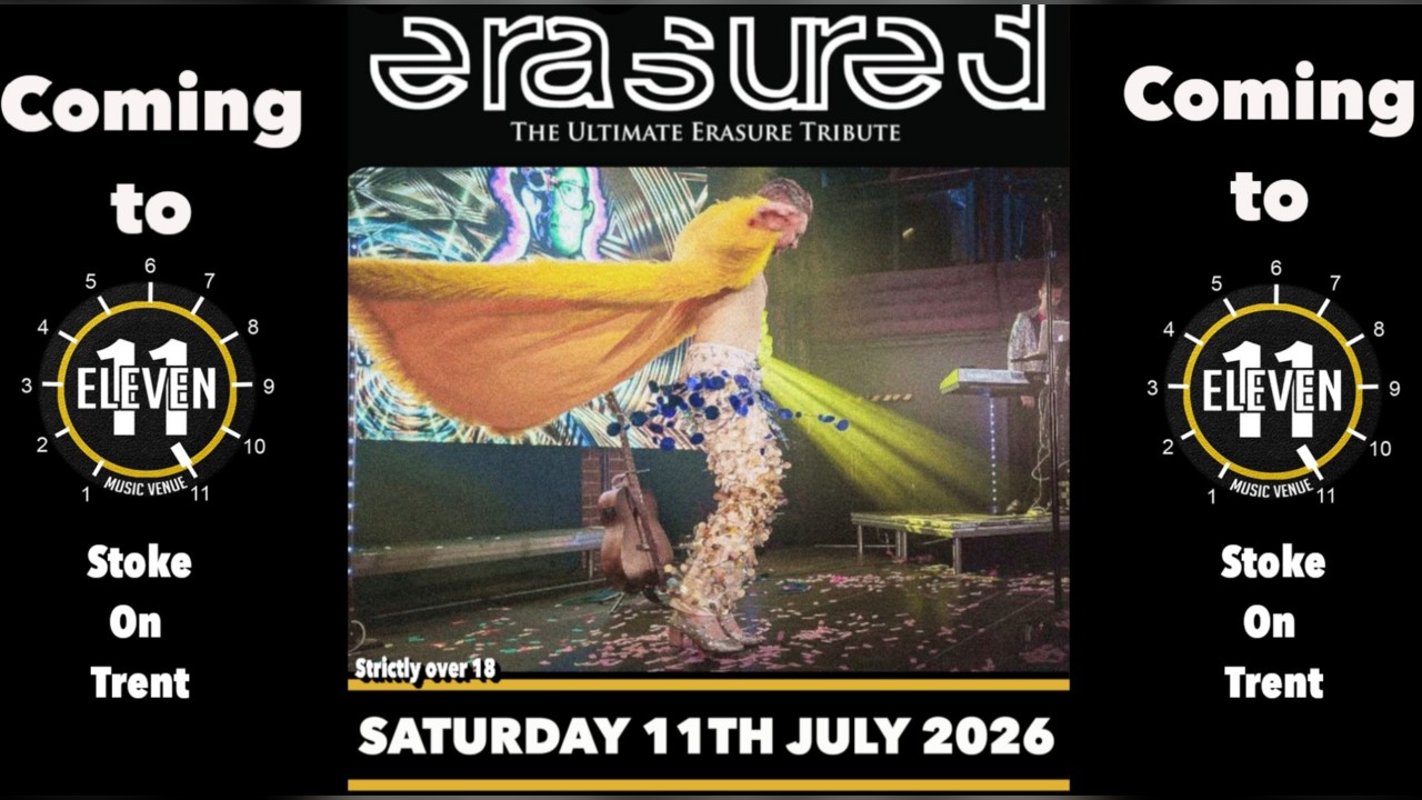 Erasured live at Eleven Stoke on trent