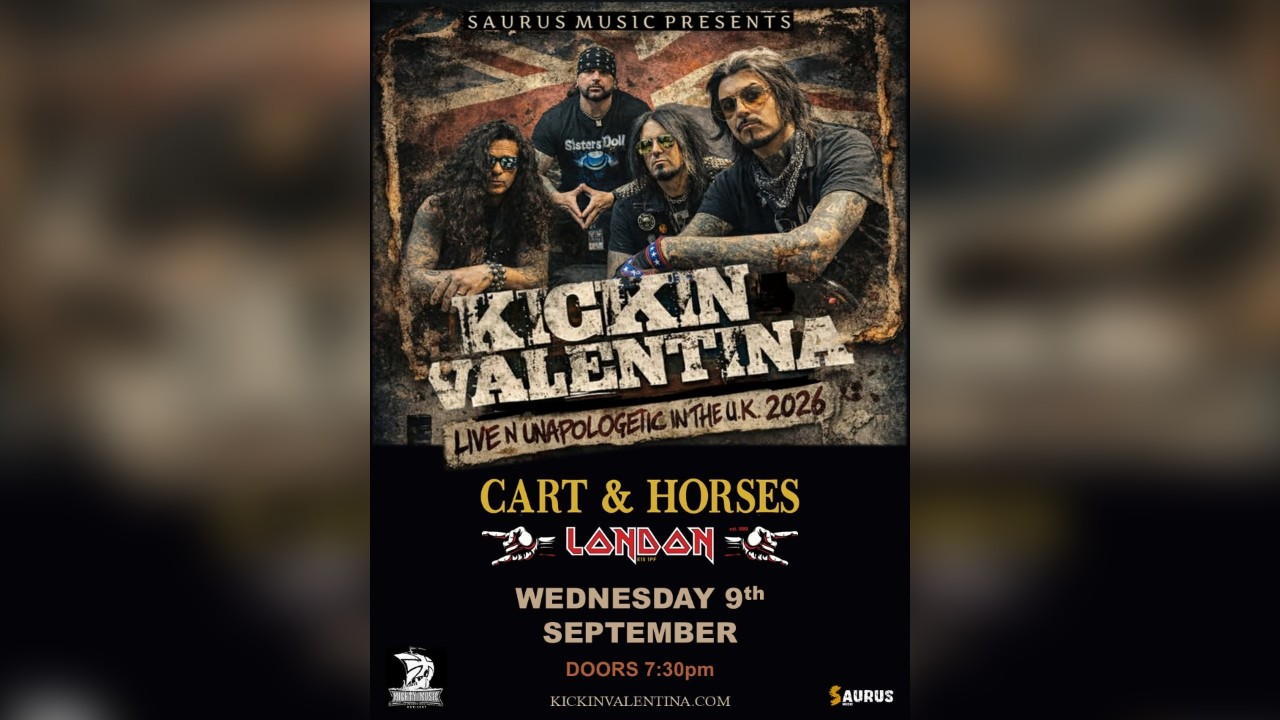 Kickin Valentina plus support at The Cart & Horses, London