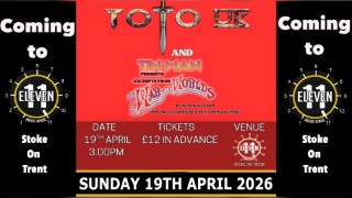 Toto UK PLUS Tin Man matinee show live at Eleven Stoke