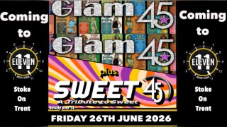Glam 45 PLUS Sweet 45 live at Eleven Stoke on trent