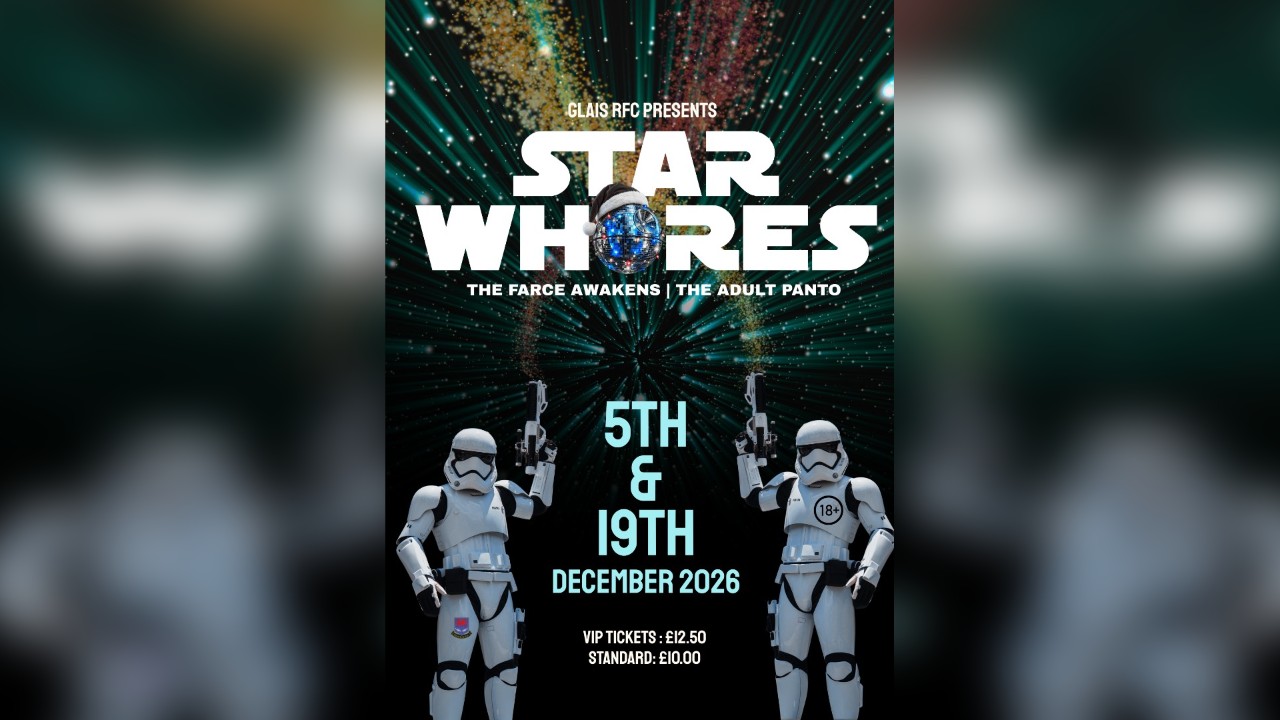 STAR WH*RES: THE FARCE AWAKENS | SAT 5th December 2026 