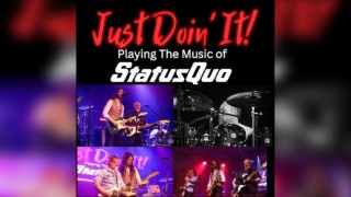 Just Doin’ It’ Status Quo Tribute Sunday Afternoon Christmas show