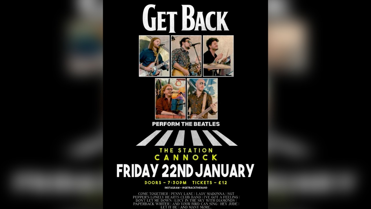 'Get Back' Perform The Beatles At The Station