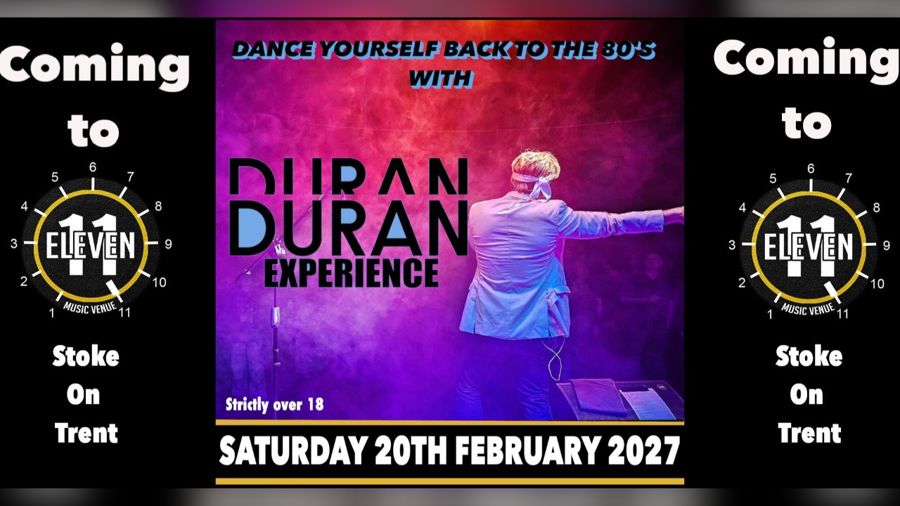 Duran Duran experience live at Eleven Stoke on trent