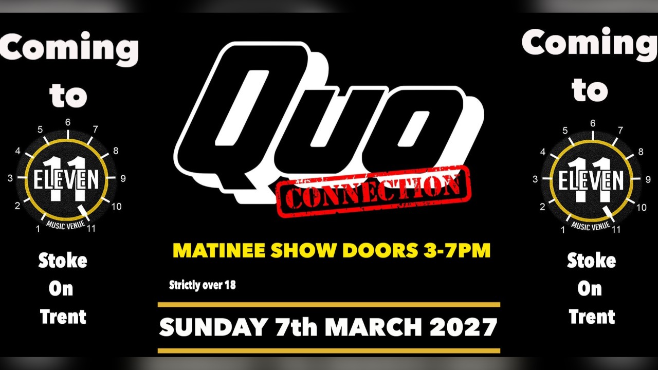 Quo Connection live at Eleven Stoke on trent