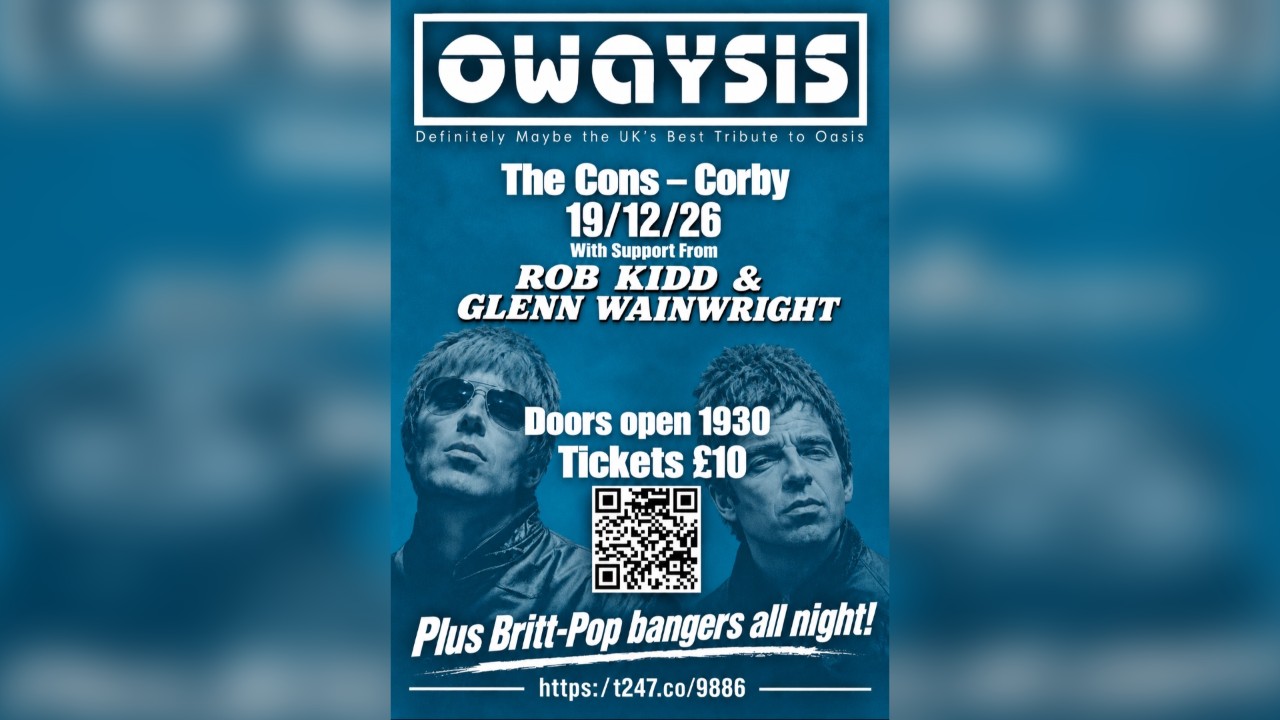 Owaysis at The Cons w/support from Rob Kidd & Glenn Wainwright