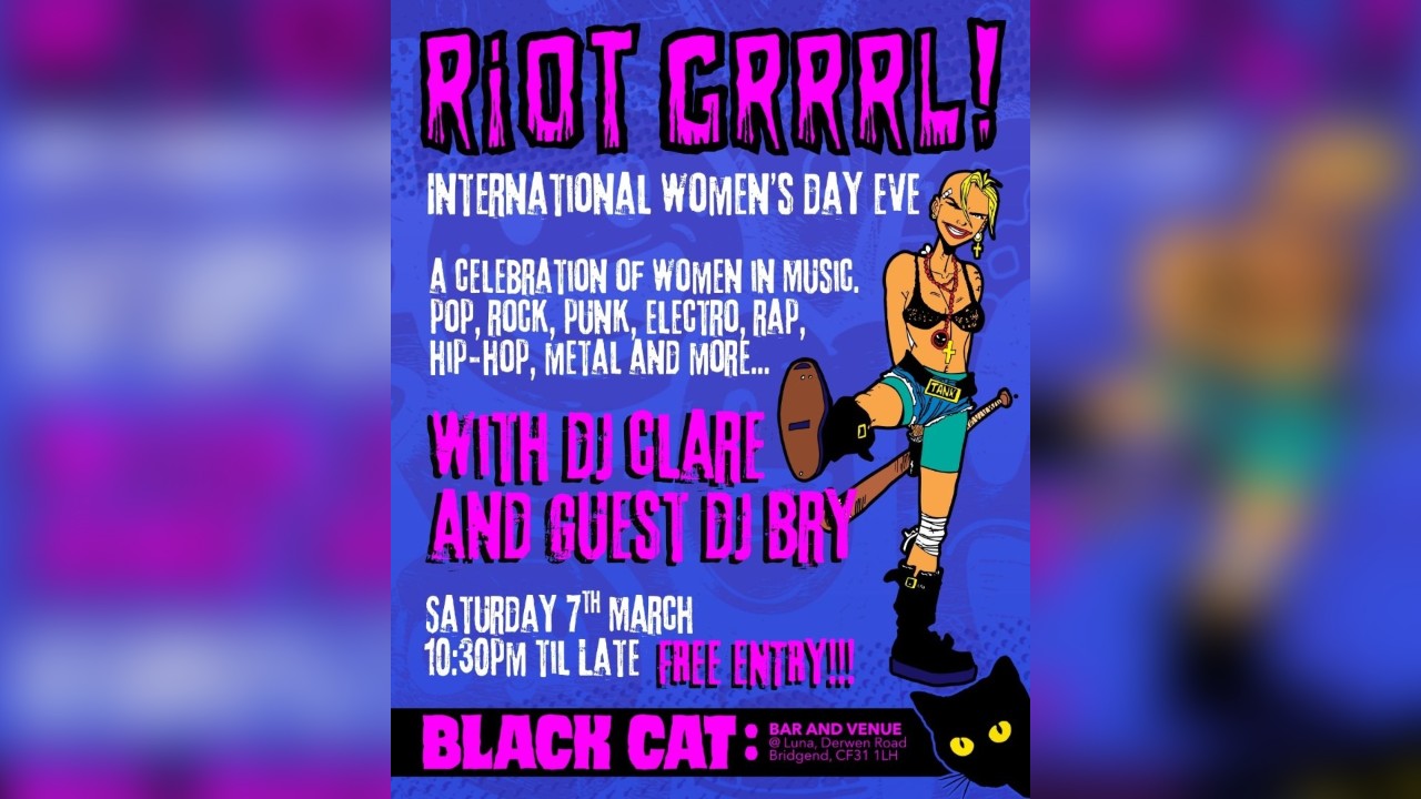 RIOT GRRRL Club Night - International Women's Day 2026