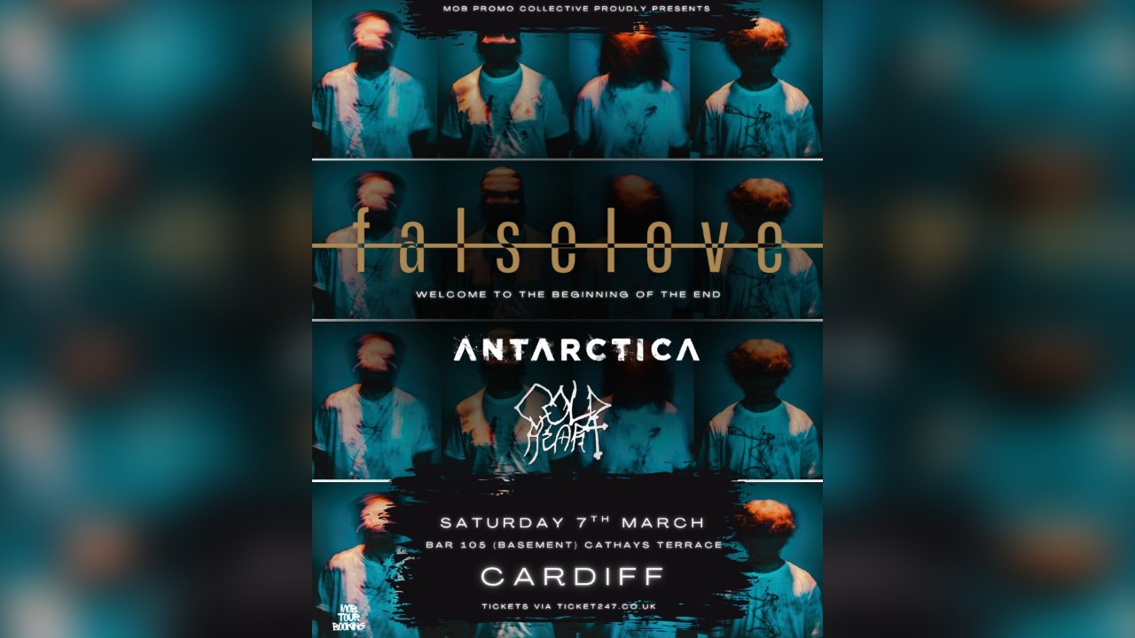 MOB PROMO PRESENTS: FALSELOVE (PLUS SUPPORT) BAR 105, CARDIFF