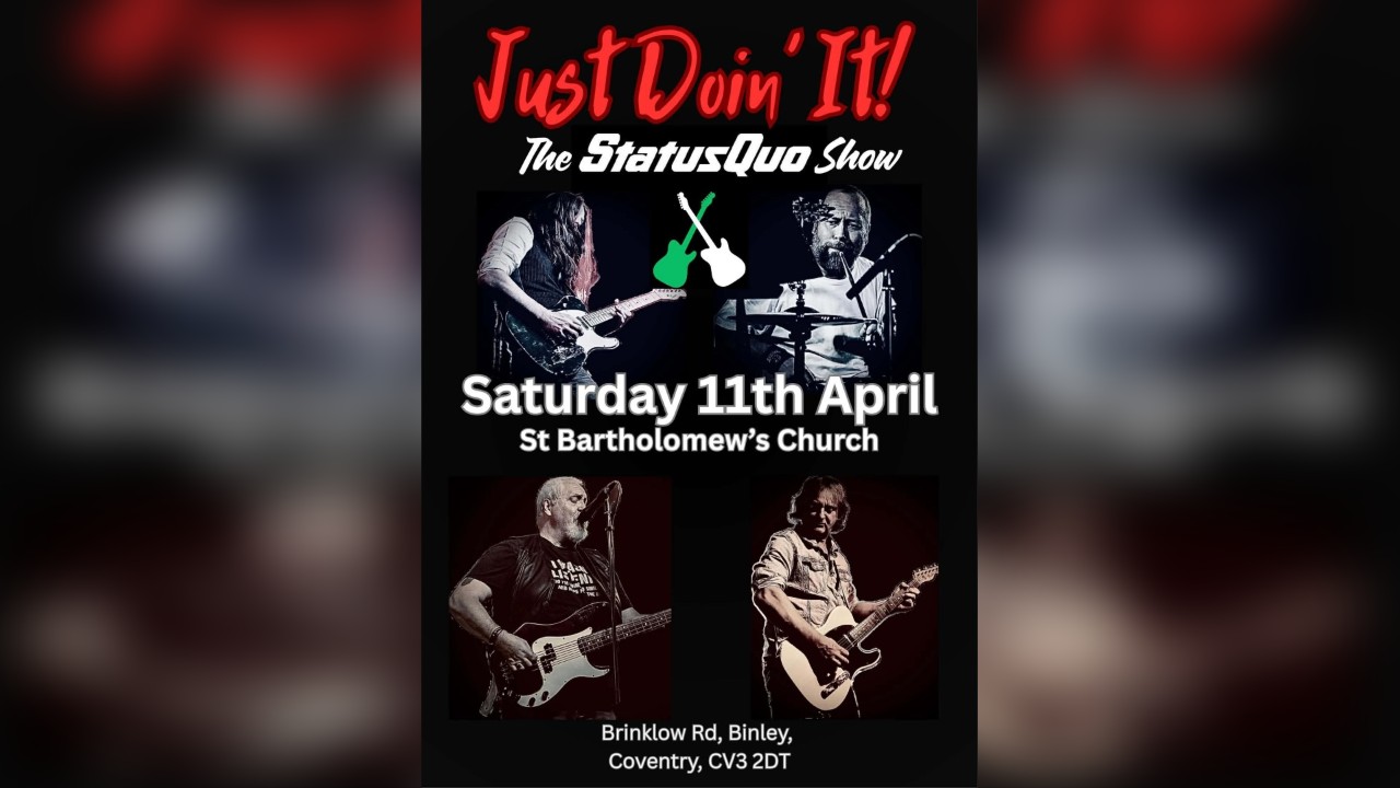 ‘Just Doin’ It’ (Status Quo tribute band)