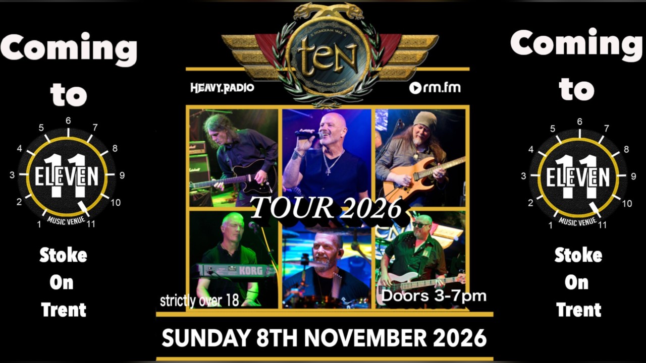 TEN live at Eleven Stoke 