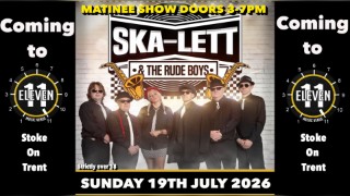 Lady Ska-lett & the Rude boys live at Eleven Stoke on trent