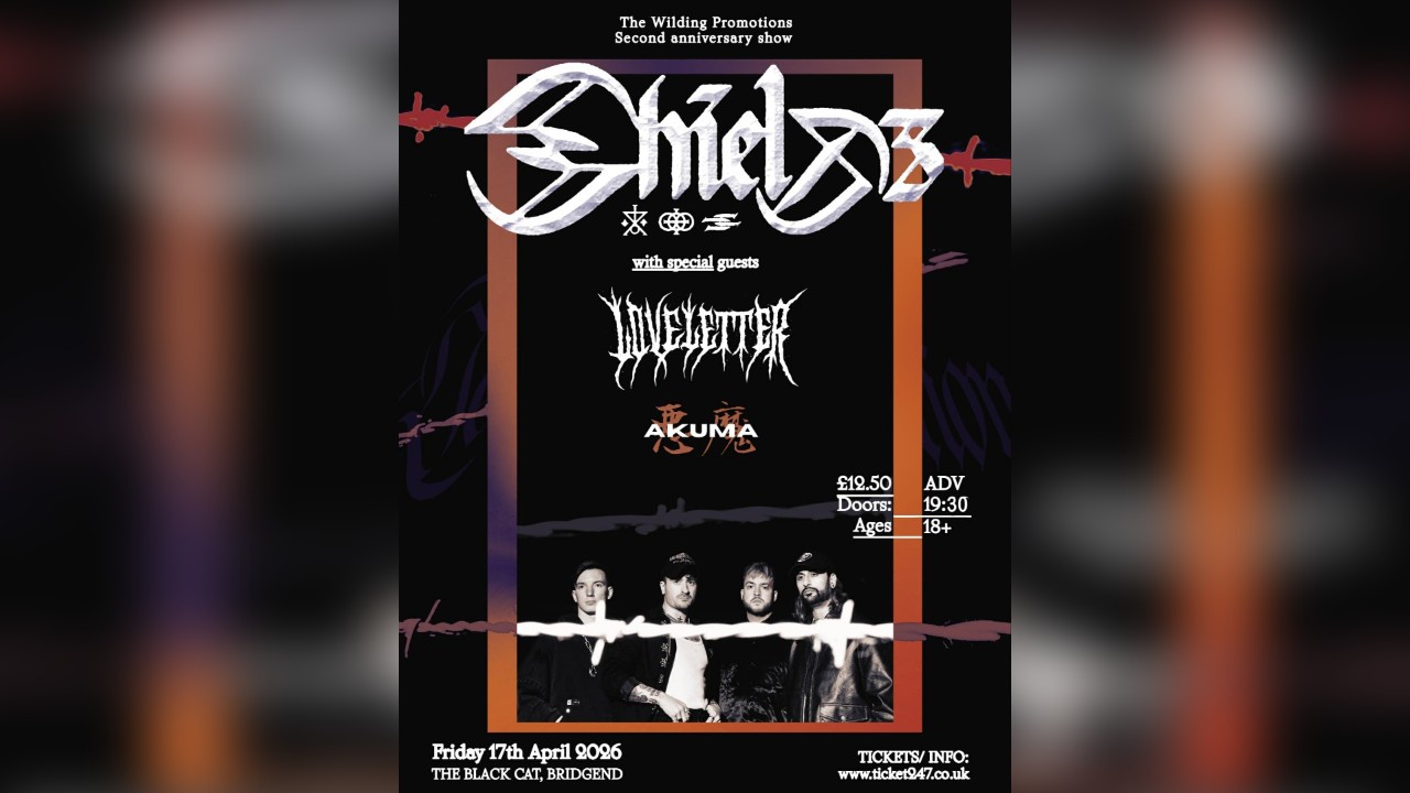 Wilding Promotions presents Shields + Support (2nd anniversary show)