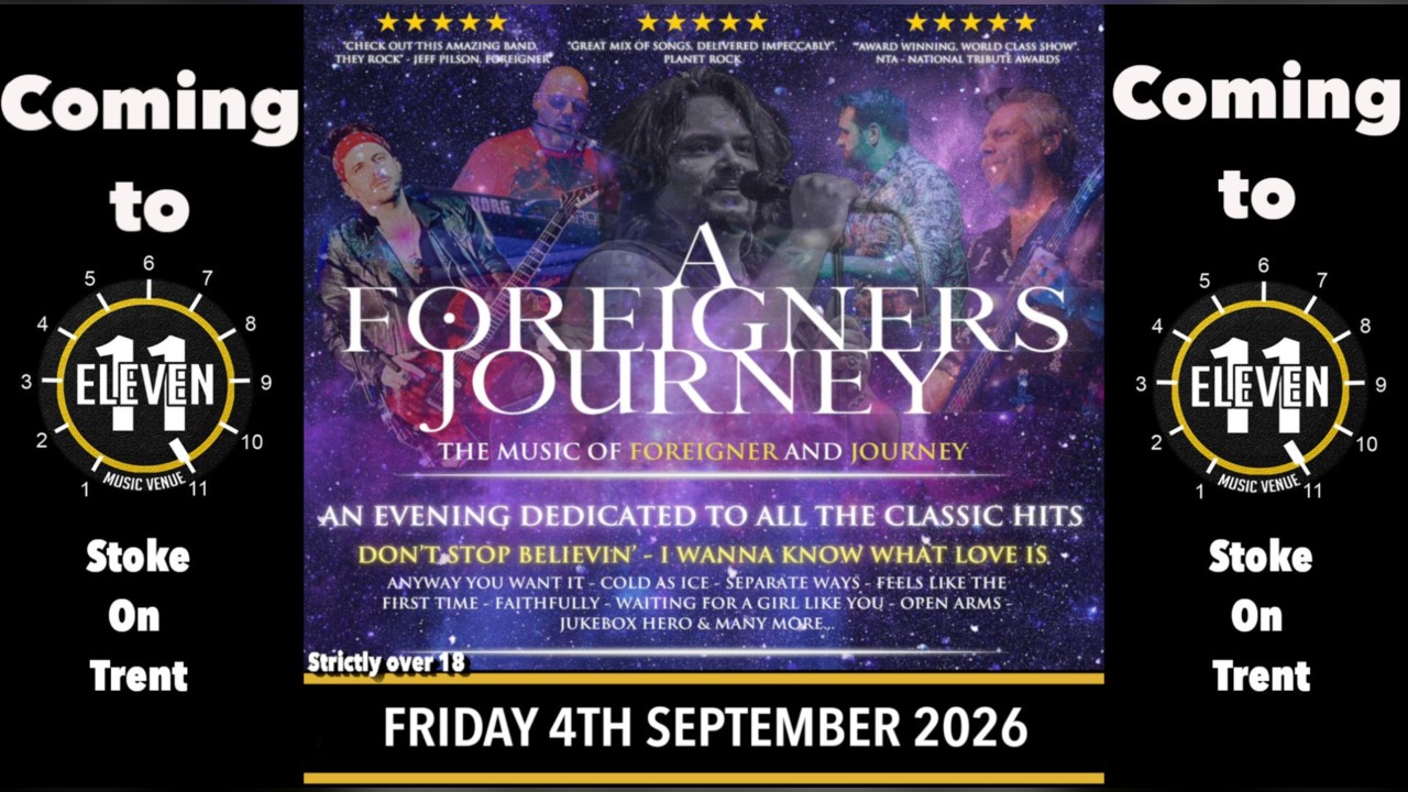 A Foreigners Journey live at Eleven Stoke on trent