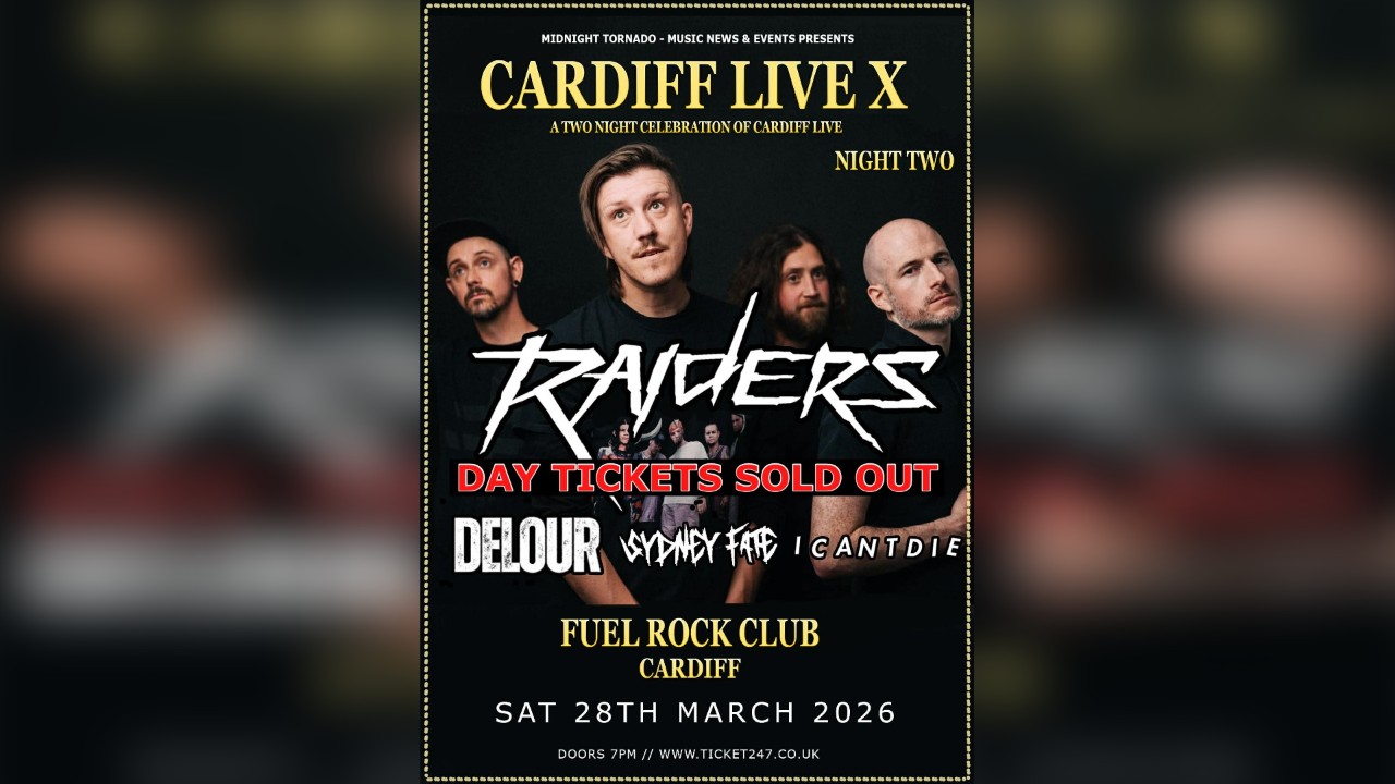 Cardiff Live X Saturday day ticket (Final batch)