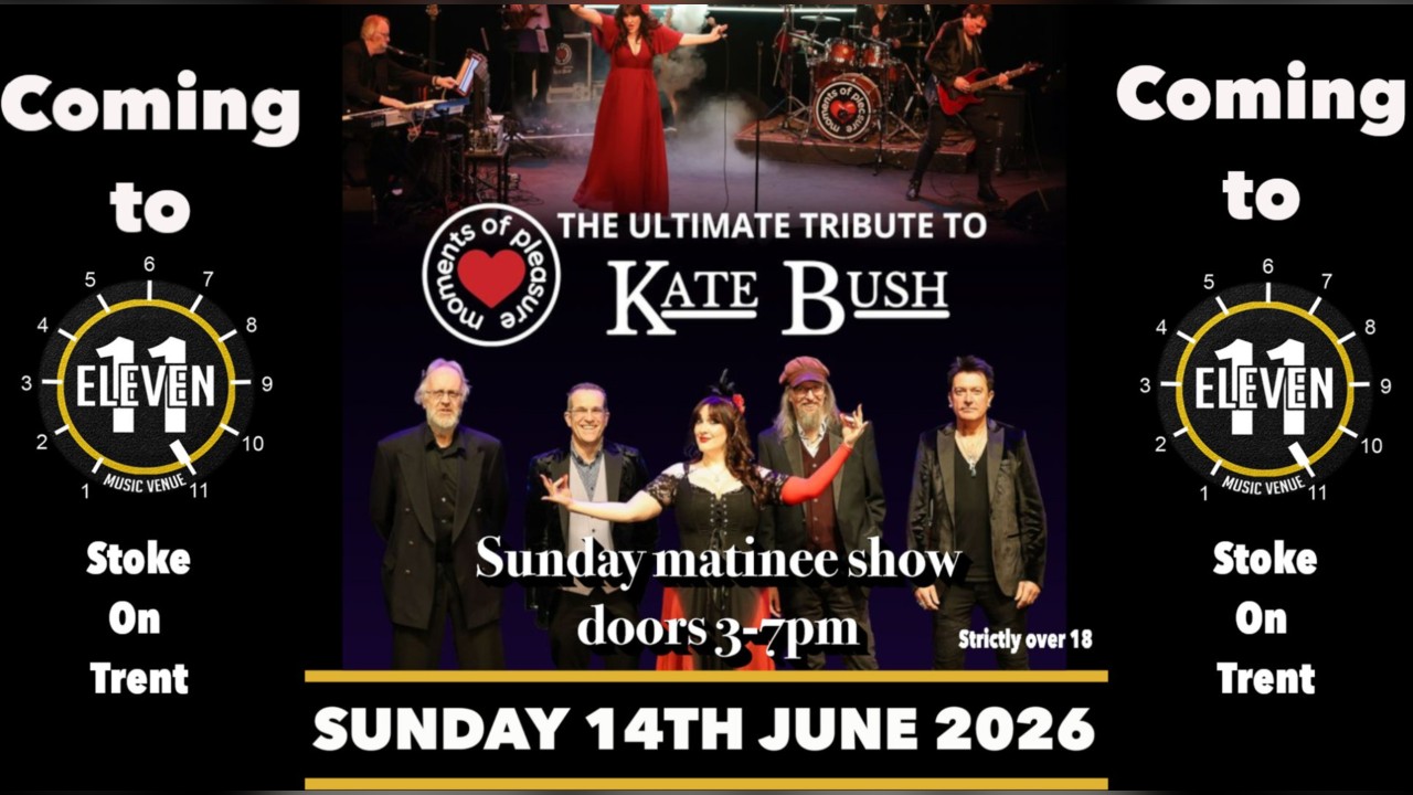 Moments of pleasure live at Eleven Stoke on trent