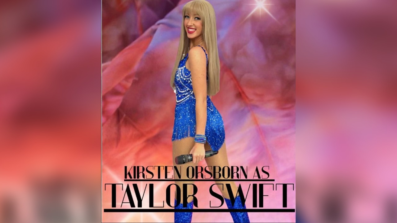 A tribute to Taylor Swift by Kirsten Orsborn at Top of the World Stafford - Day party 