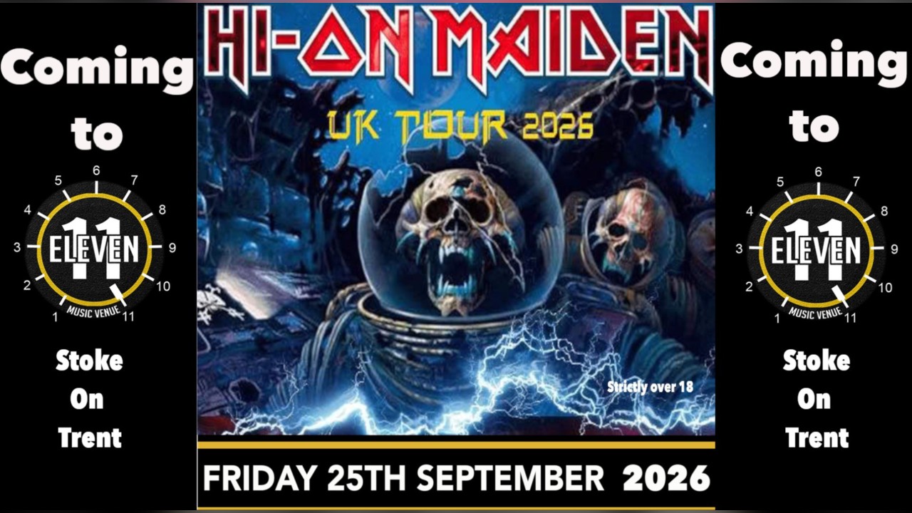 Hi On Maiden live at Eleven Stoke
