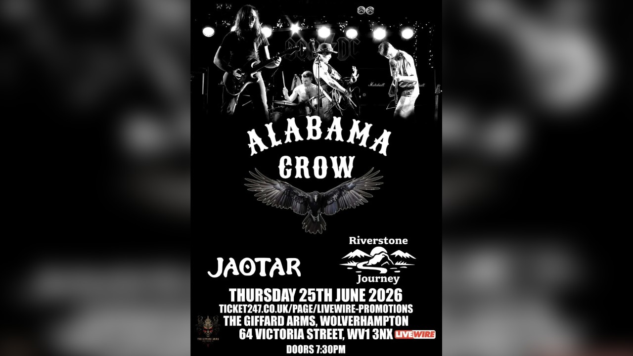LiveWire presents Alabama Crow 