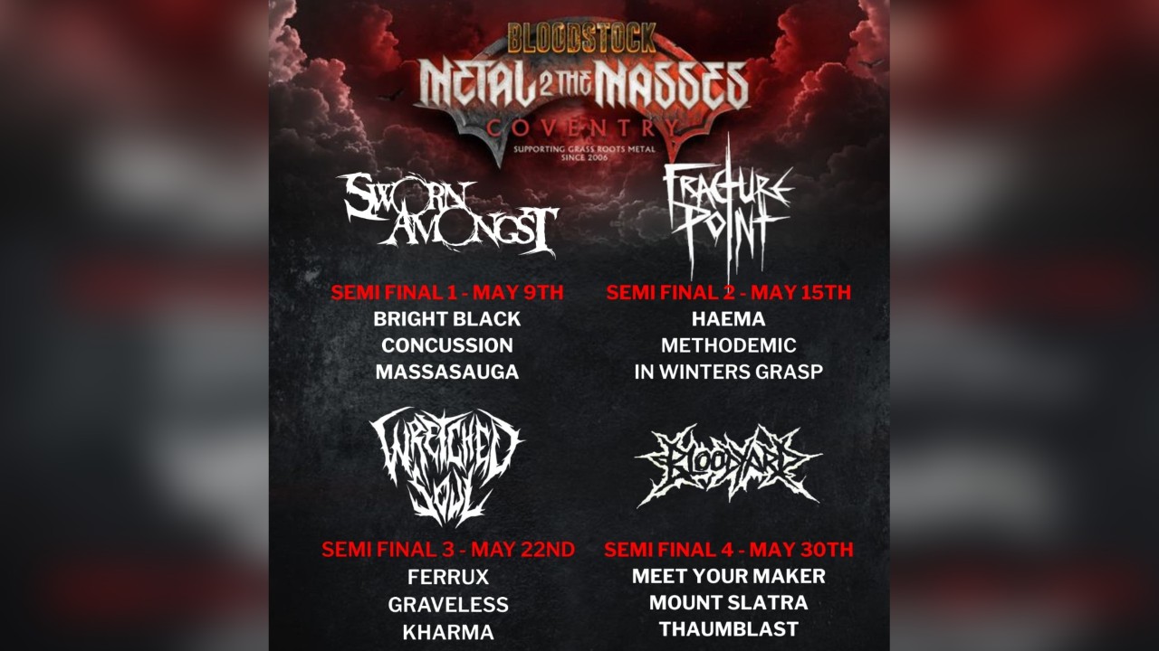 M2TM-semi final 2 🤘🏼 Haema, Methodemic, In Winters Grasp