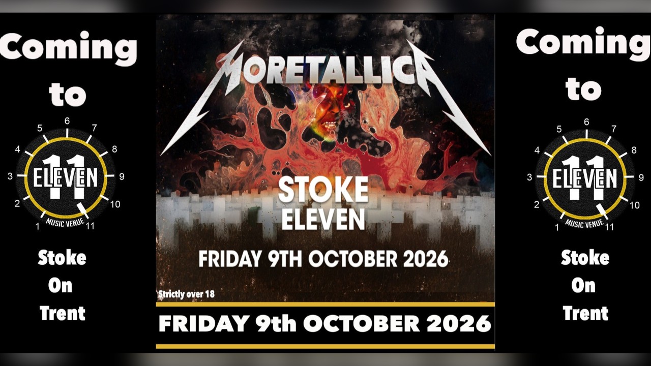 Moretallica live at Eleven Stoke on trent