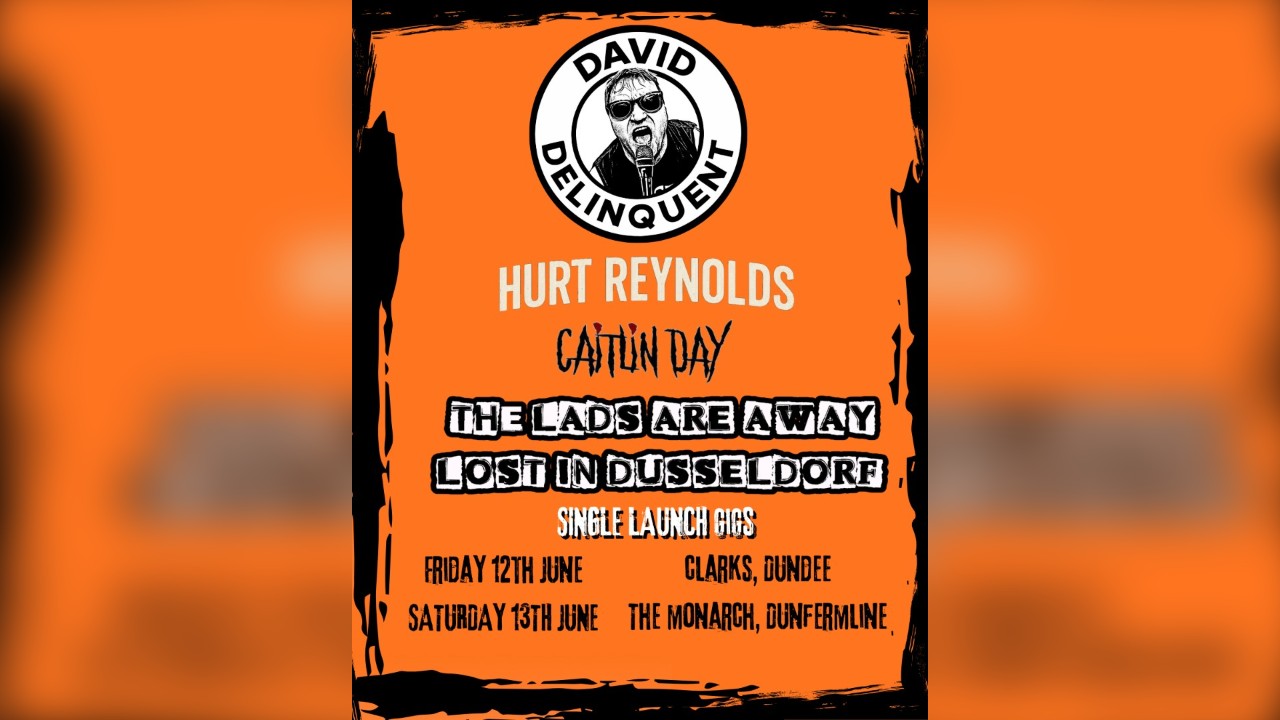 THE LADS ARE AWAY SINGLE LAUNCH AT THE MONARCH WITH DAVID DELINQUENT, HURT REYNOLDS AND CAITLIN DAY 