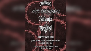 The Drowning, Reliquia and Root Zero live at Fuel, Cardiff 5/9/26
