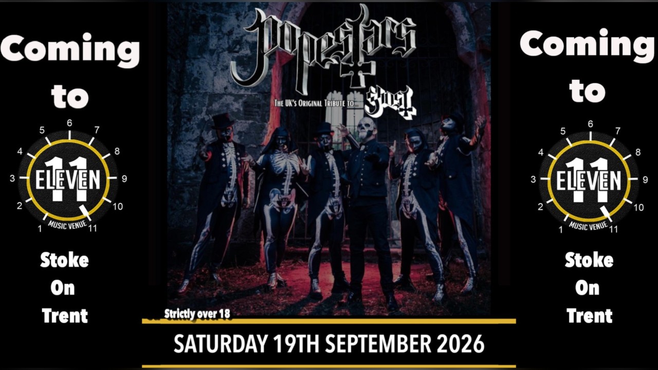 Popestars a tribute to Ghost live at Eleven Stoke