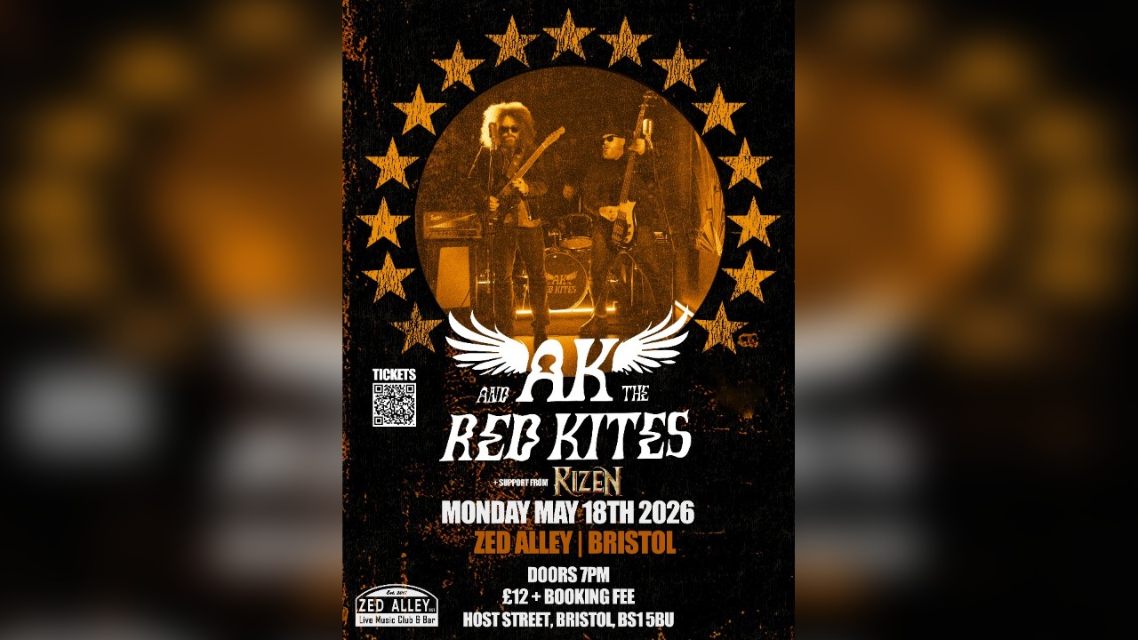 AK & The Red Kites + Rizen - Zed Alley Bristol
