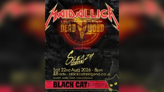 MAIDALLICA @ Black Cat, Bridgend