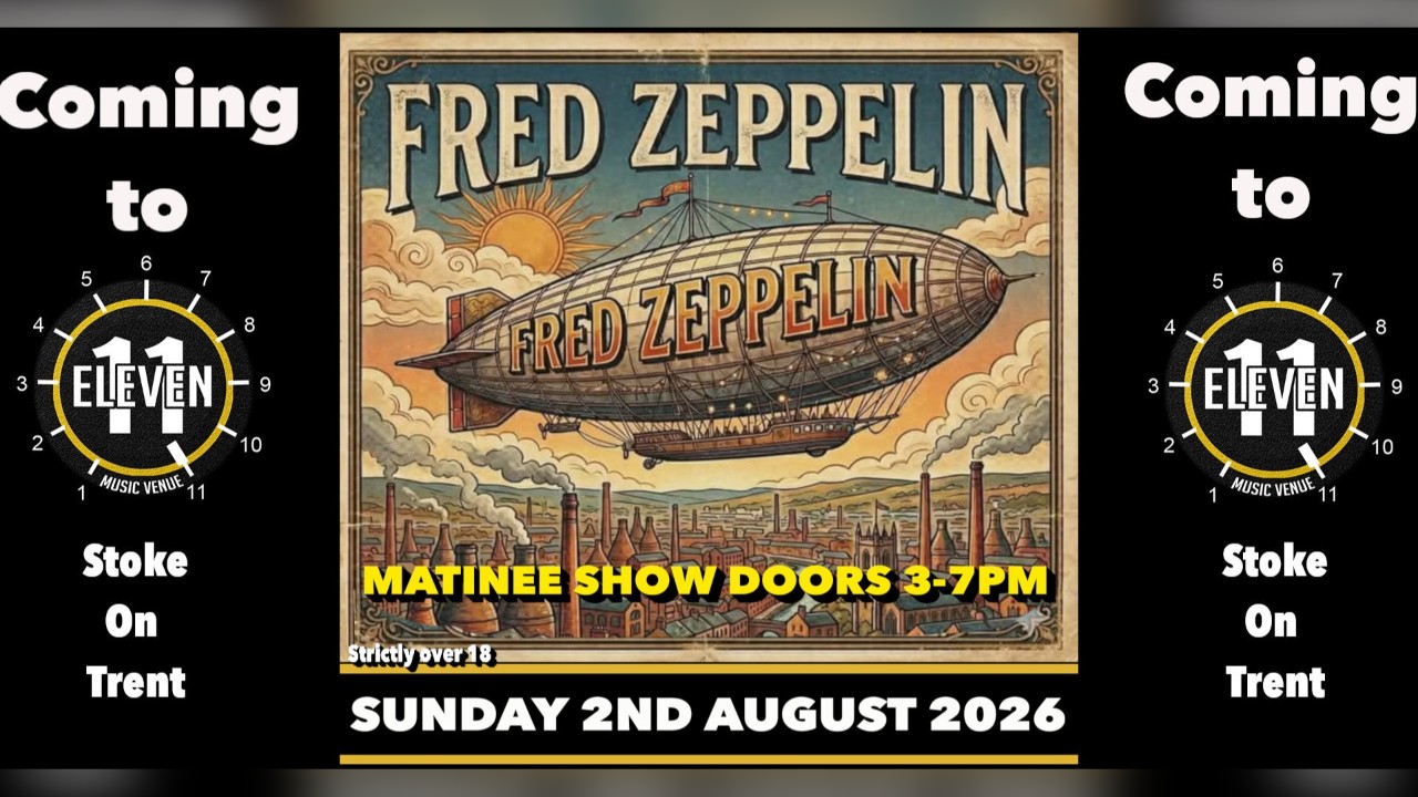 Fred Zepplin live at Eleven Stoke 