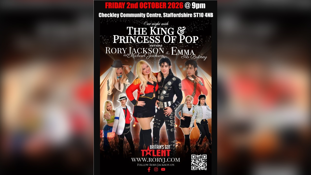 Michael Jackson & Britney Tribute Show - 2nd Oct